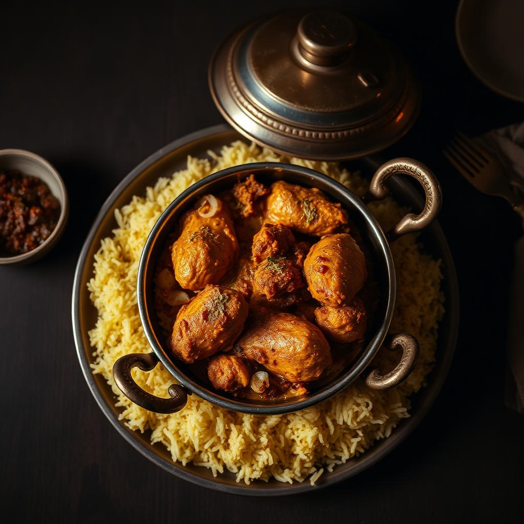 Mushroom Biriyani